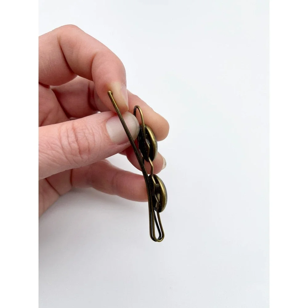Acrylic Paint Skin Jewelry Hair Clip